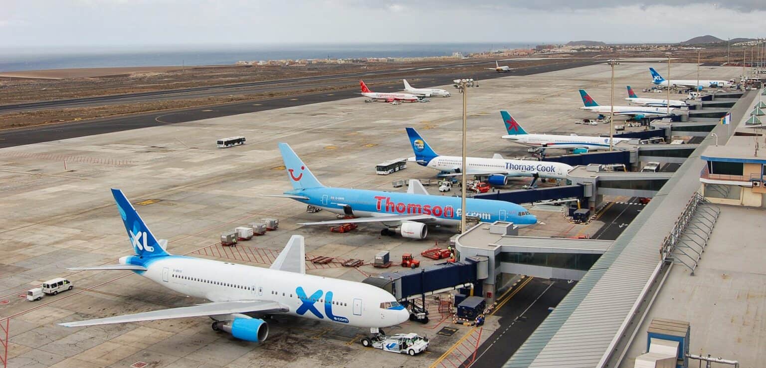 Flughafen Teneriffa Sud Gesperrt Heute